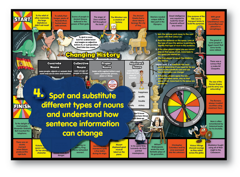 6 Grammar Board Games -  Literacy Resources