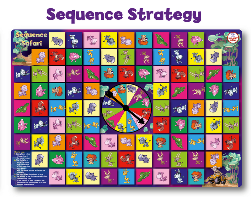 6 Spatial Skills Board Games